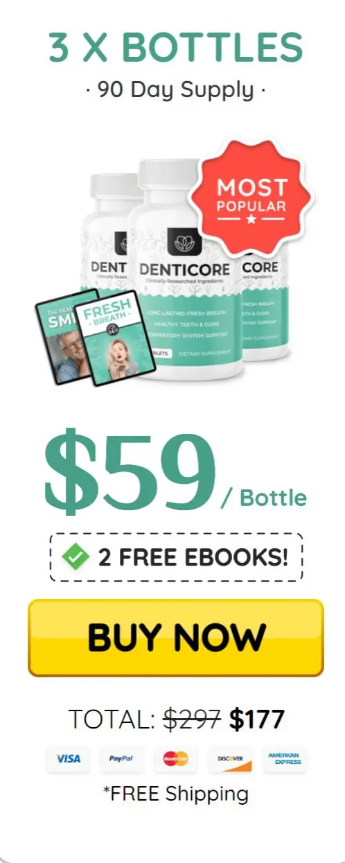 DentiCore - 3 Bottles